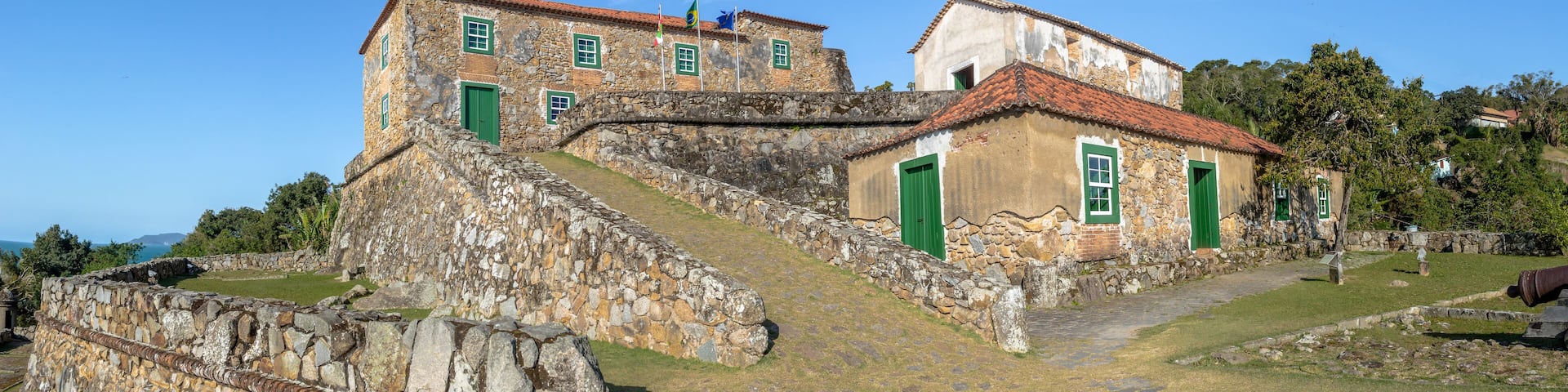 Sao Jose da Ponta Grossa Fortress - Florianopolis, Santa Catarina, Brazil