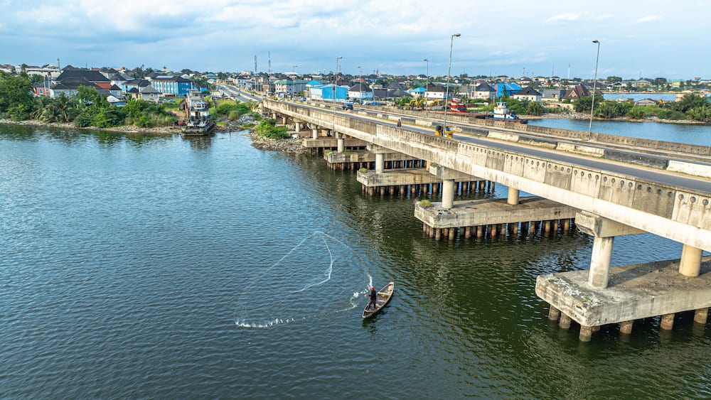Aerial views of Port harcourt