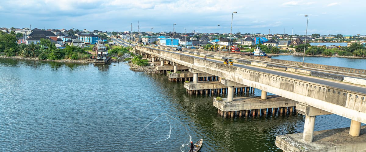 Aerial views of Port harcourt