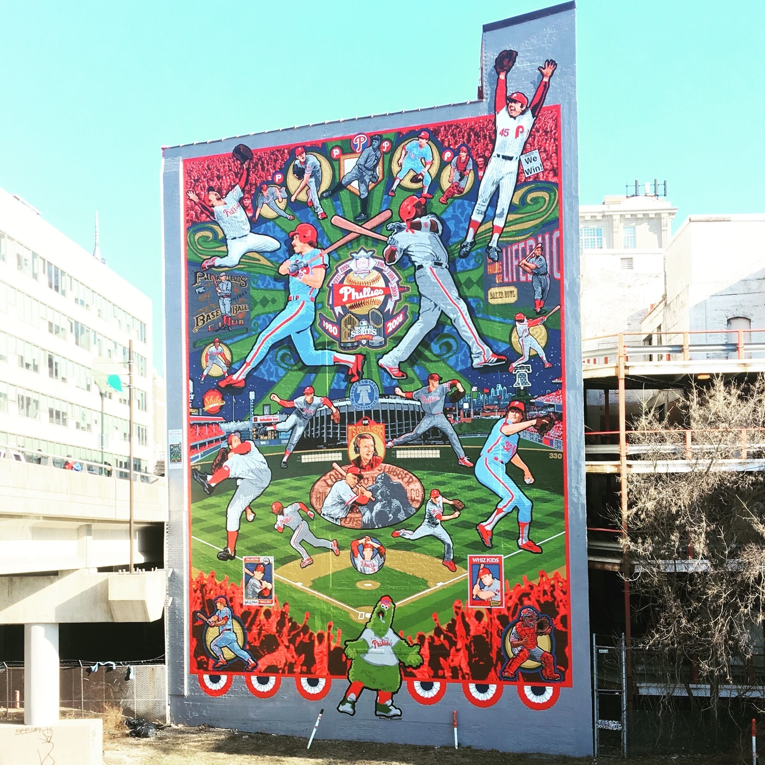 One of many murals in Philadelphia 