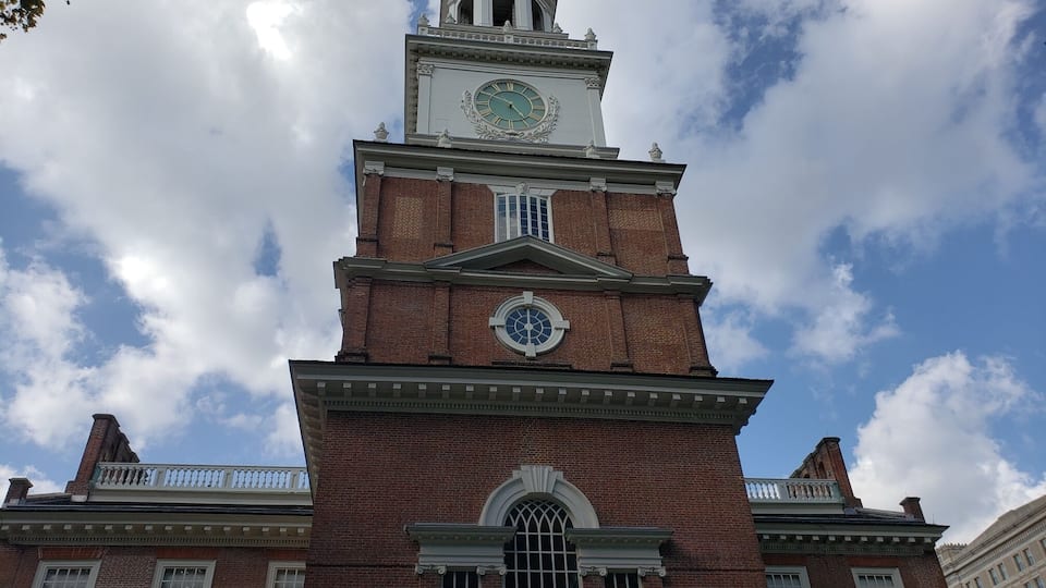 Independence Hall in Philadelphia, PA