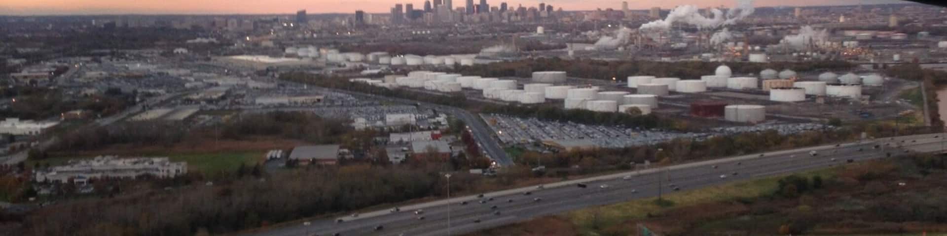 It was a beautiful night to fly over Philly!