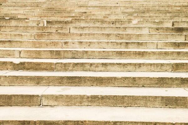 The steps from the rocky movie!