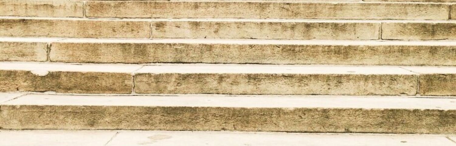 The steps from the rocky movie!