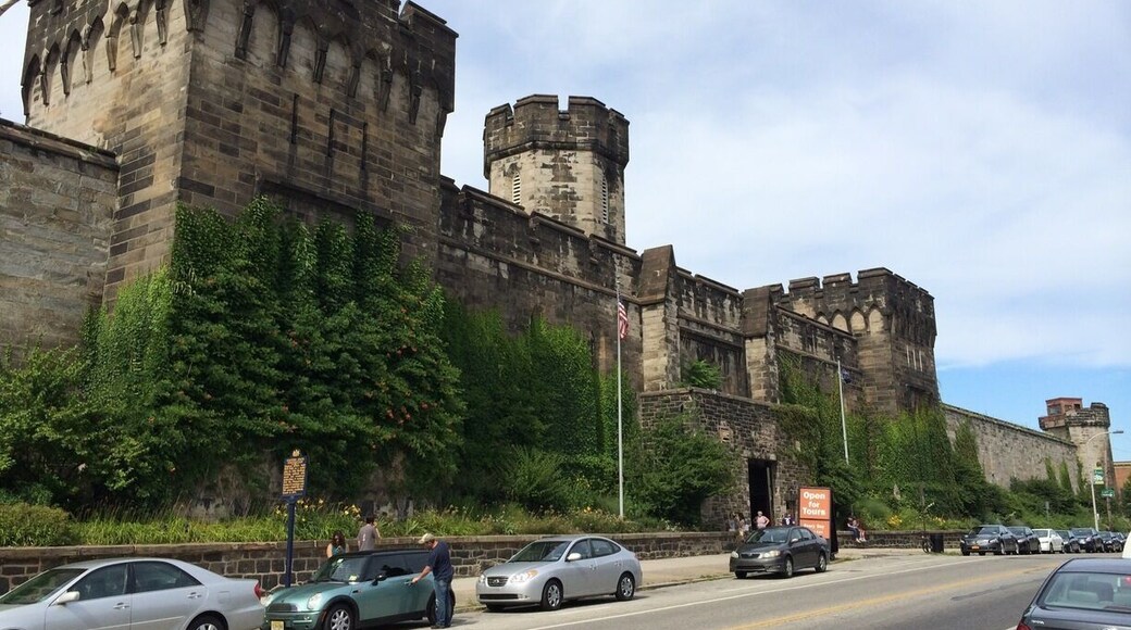 Penitentiary located in the heart of Philadelphia. Actually held prisoners into the 1970's. Supposedly had running water before the White House did.