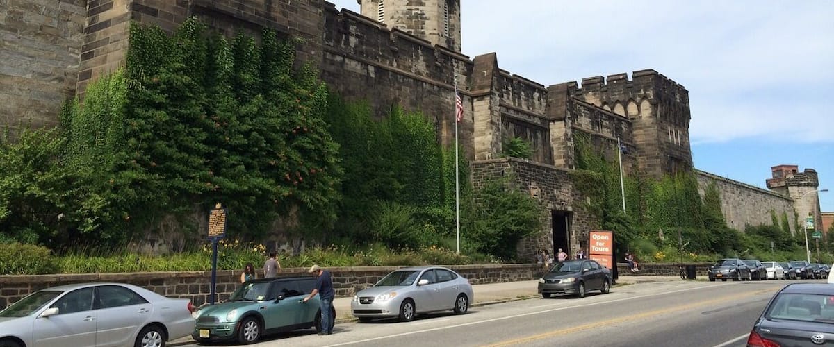 Penitentiary located in the heart of Philadelphia. Actually held prisoners into the 1970's. Supposedly had running water before the White House did.