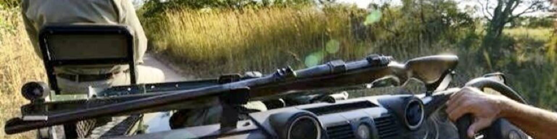 Our guides at Sabi Sabi Earth Lodge did a fantastic job taking care of us, finding the big 5, and did not have to fire one shot ... at us or the wildlife.