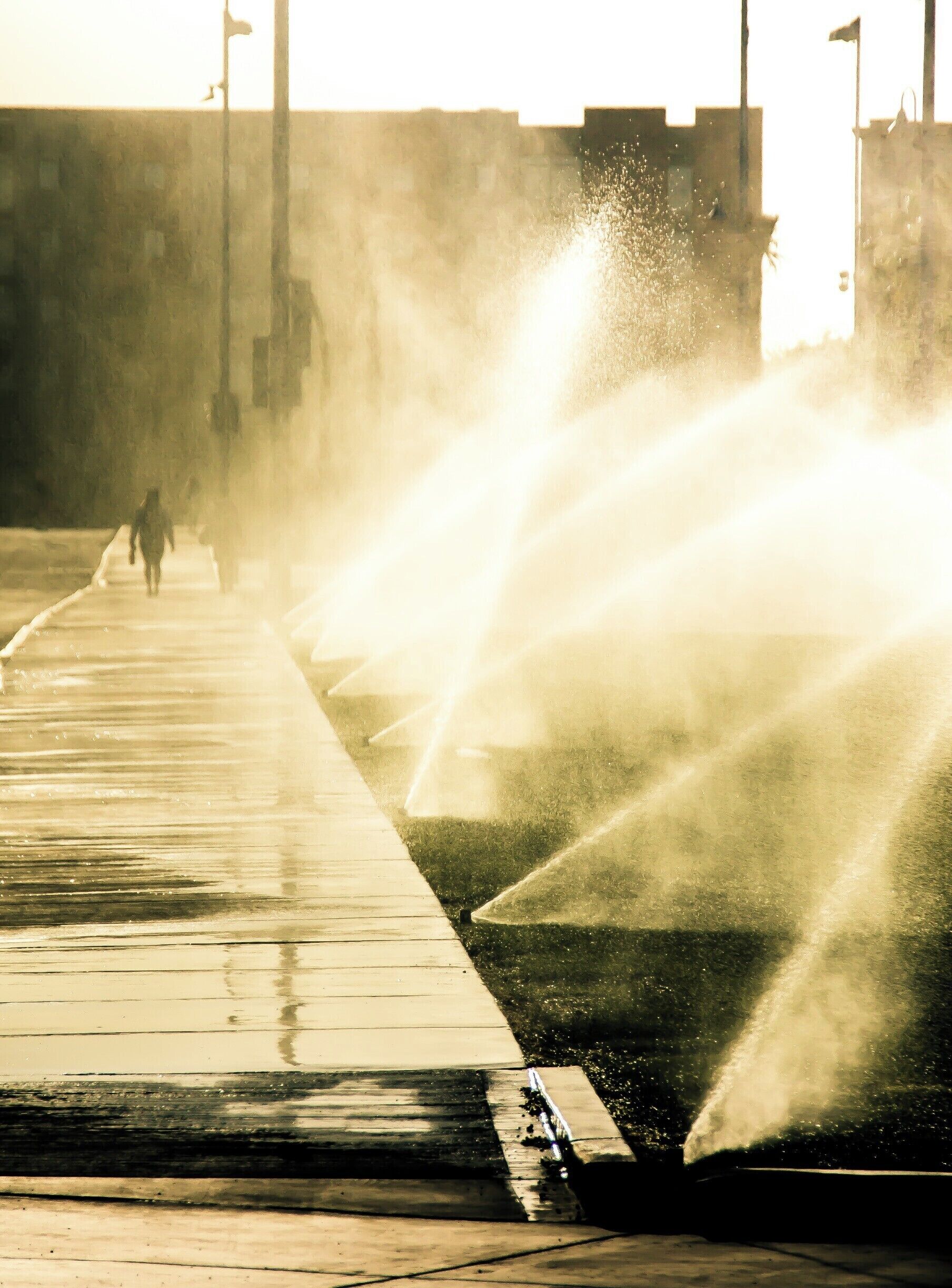 This picture was part of my walk to work the sunlight was hitting the water perfectly and created a beautiful scene!