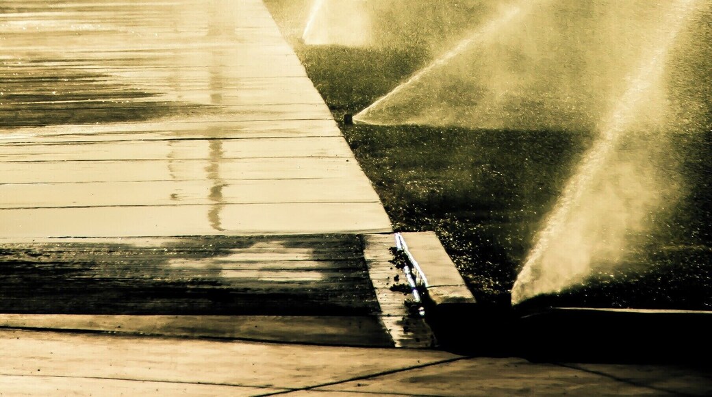 This picture was part of my walk to work the sunlight was hitting the water perfectly and created a beautiful scene!