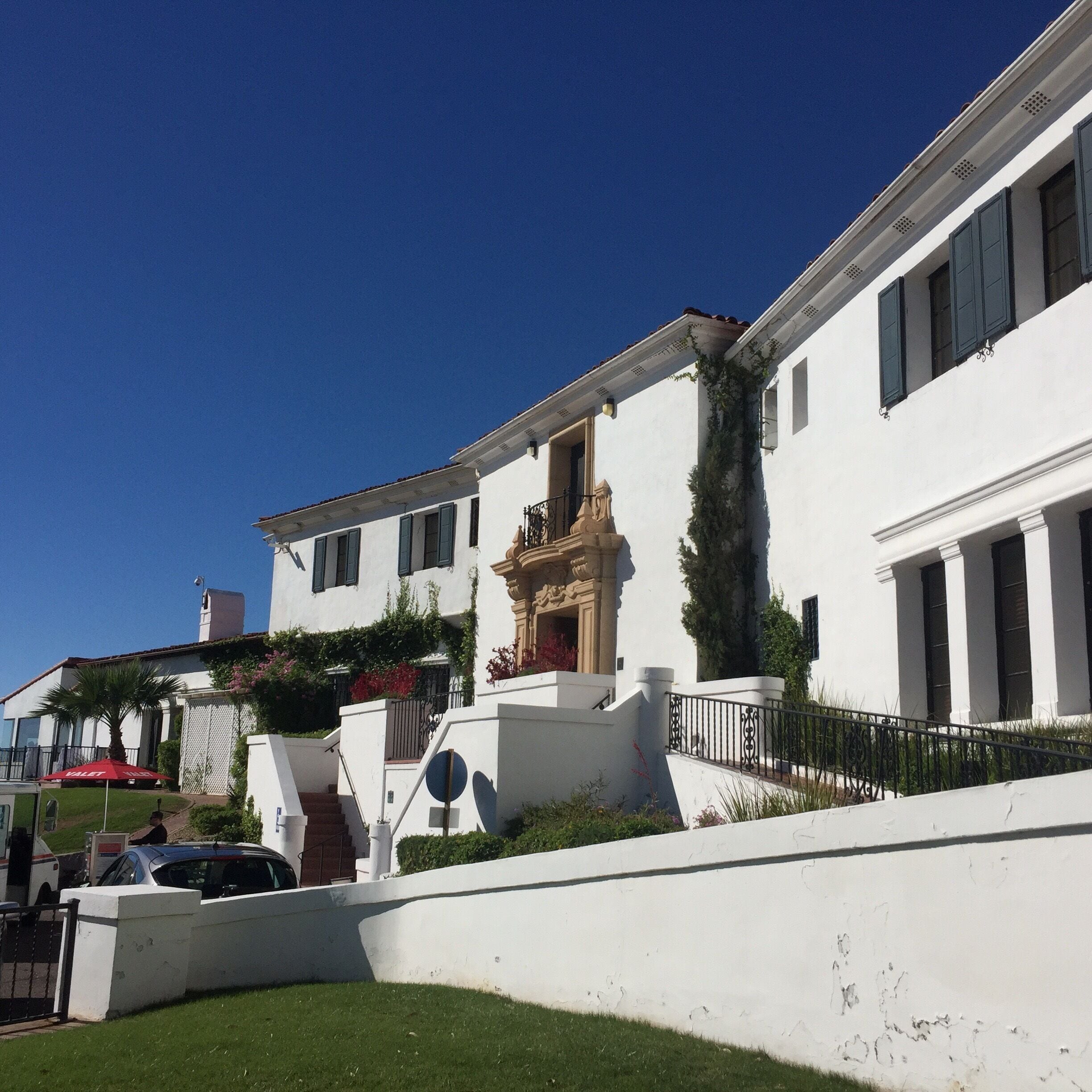 Built in 1930 by William Wrigley, this is the smallest of his 5 homes. He would die here in 1932 of heart failure.