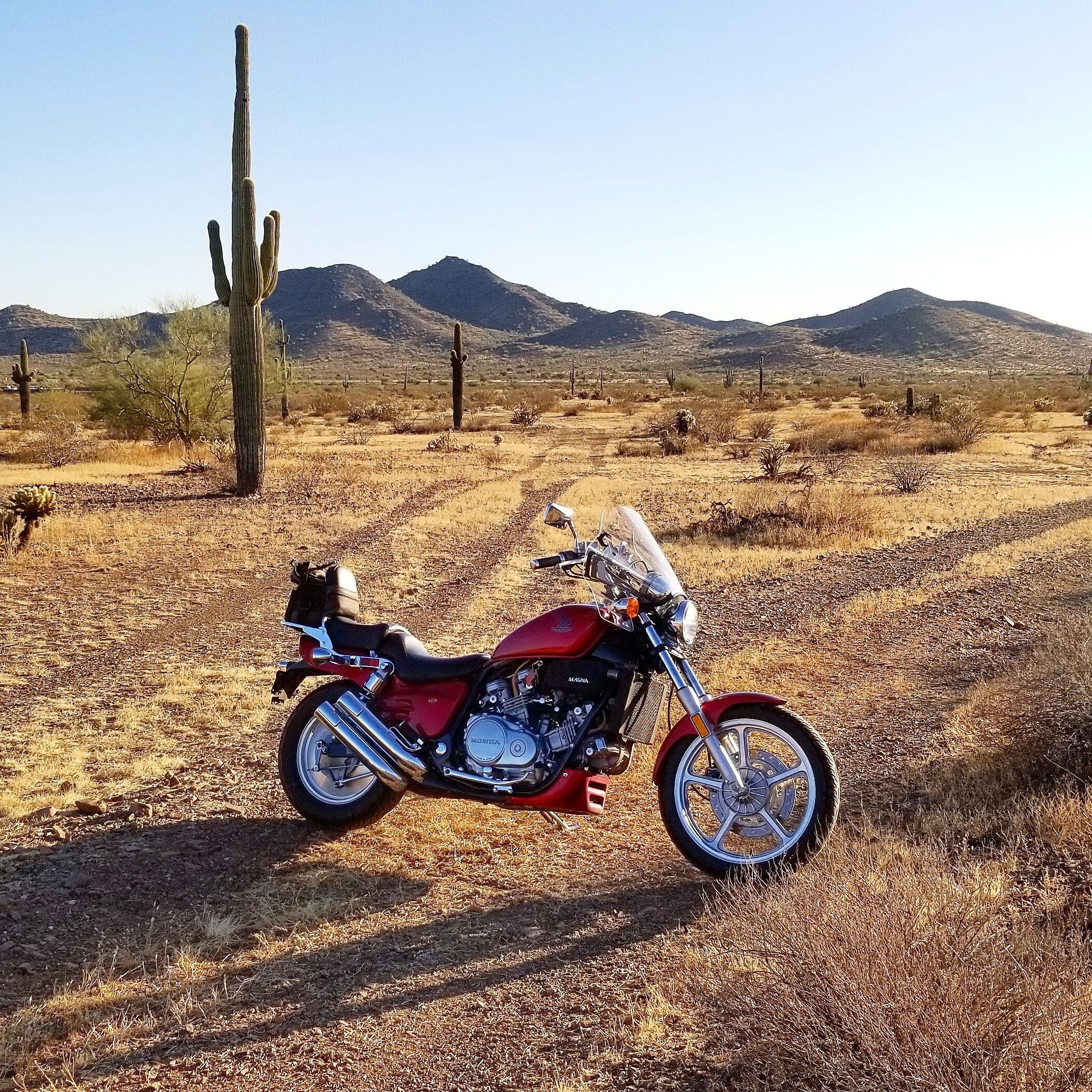 This is a beautiful highway running just North of Phoenix. 