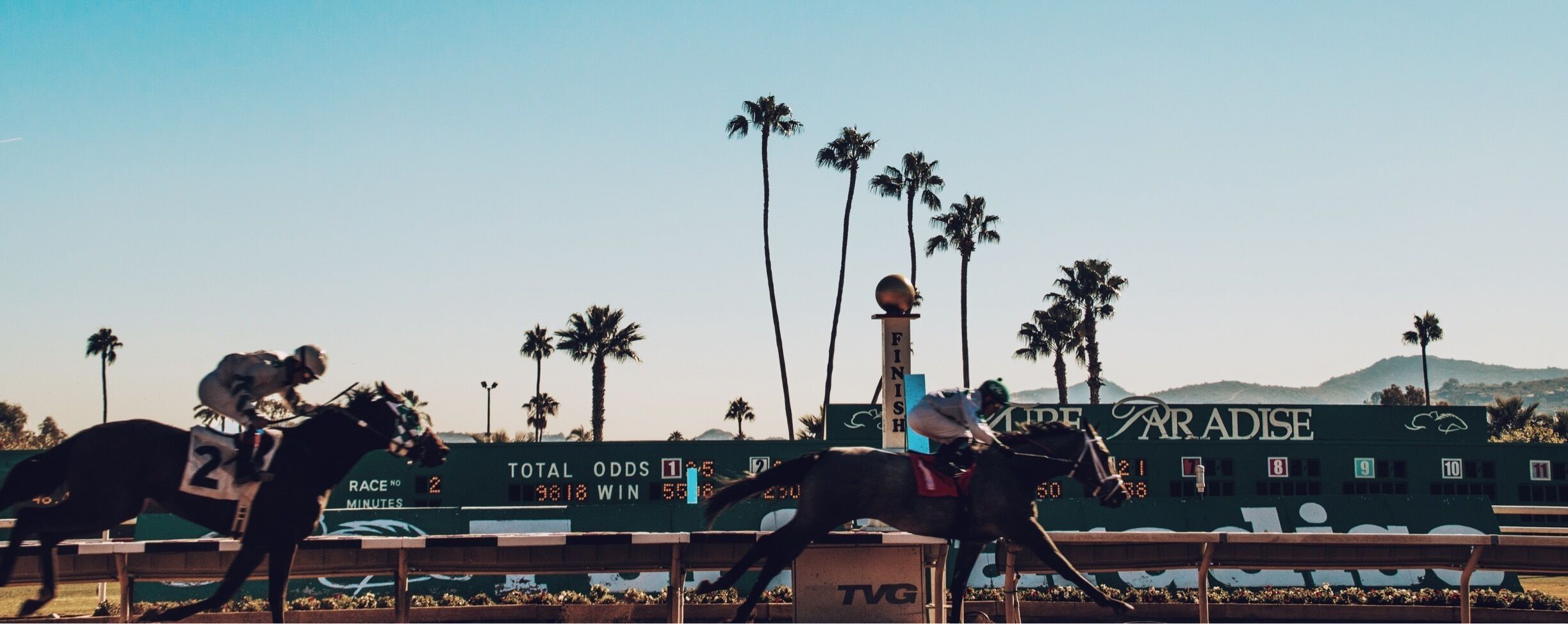 Come bet on horses or just witness something different for just a $2 entry fee.