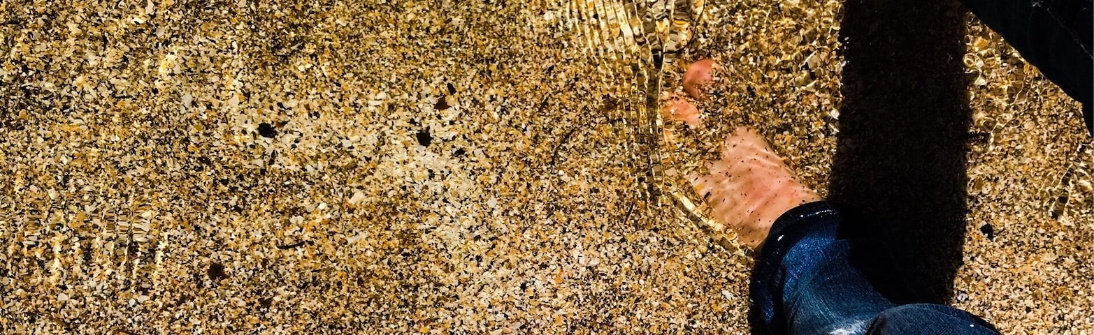 Toes water sand? Yes!! Over 10 miles of hiking trails and plenty of views and beaches to explore! #beachbound #hiking #exploration #beachtips