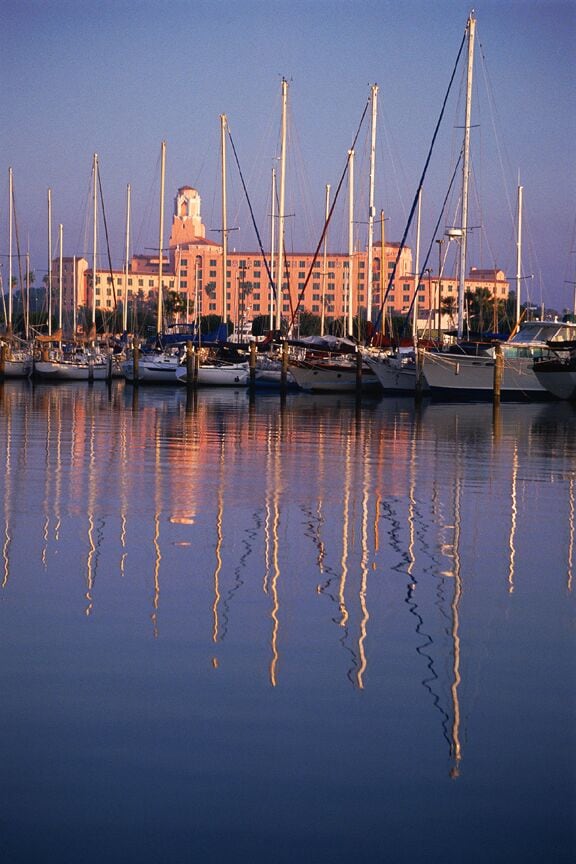 Marina in St Petersburg, Florida
