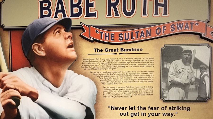 Aviation history was made in St. Petersburg On January 1, 1914 when the first commercial airline took off from St. Petersburg and landed to a crowd of over 3000 in Tampa.
Tony Jannus flew the Benoist watercraft 25 minutes to Tampa. A replica of the Benoist that was flown on 75th anniversary hangs from the ceiling. Me. Janus was killed 1916 in Germany while teaching two pilots. The Tony Jannus award is given out every year to recognize the most outstanding person in commercial aviation.
The Museum also has Schader's Little Cooperstown, the world largest collection of autographed baseballs that is in the Guinness Book of Worlds Records at more 5000.
