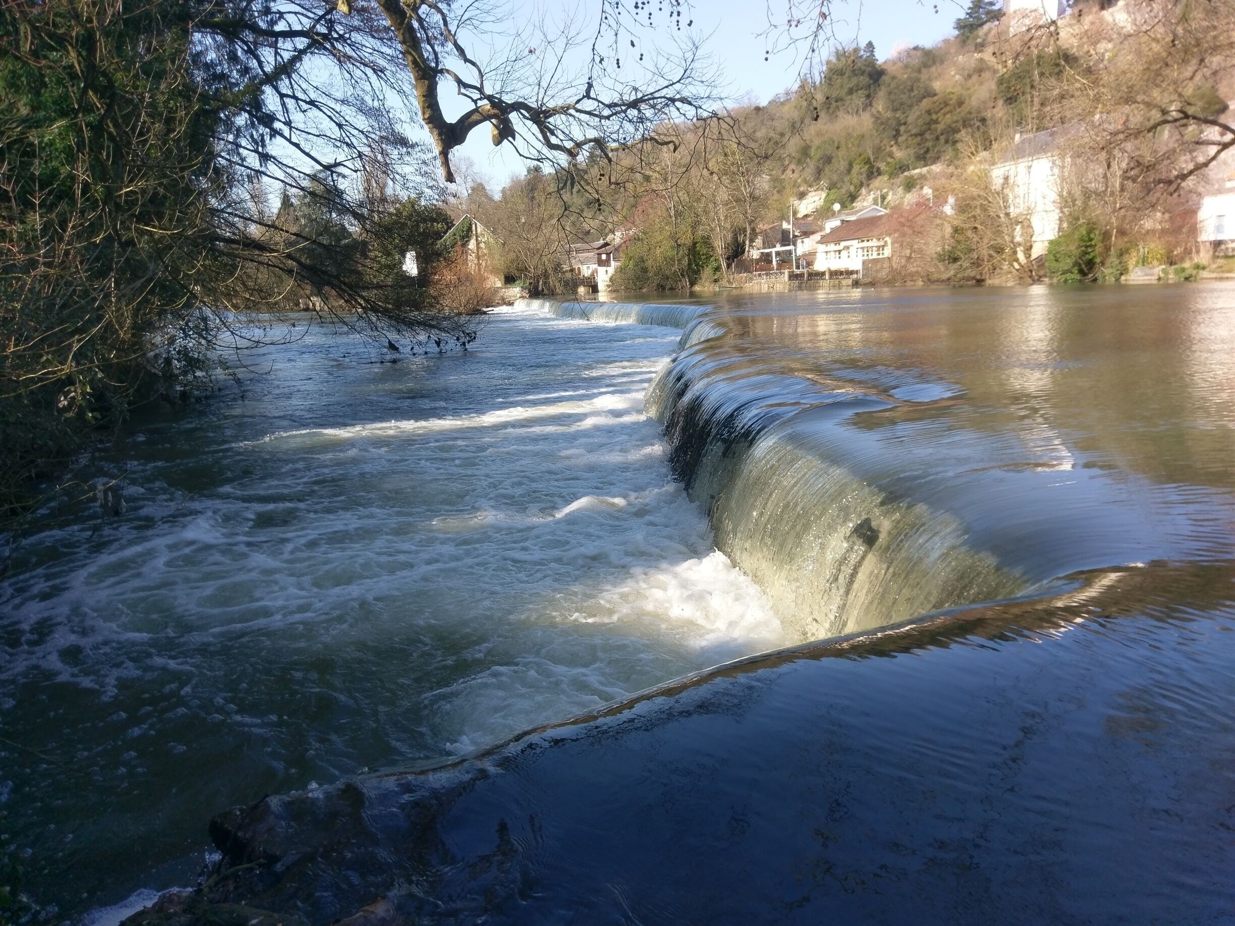 Promenade le long du Clain.