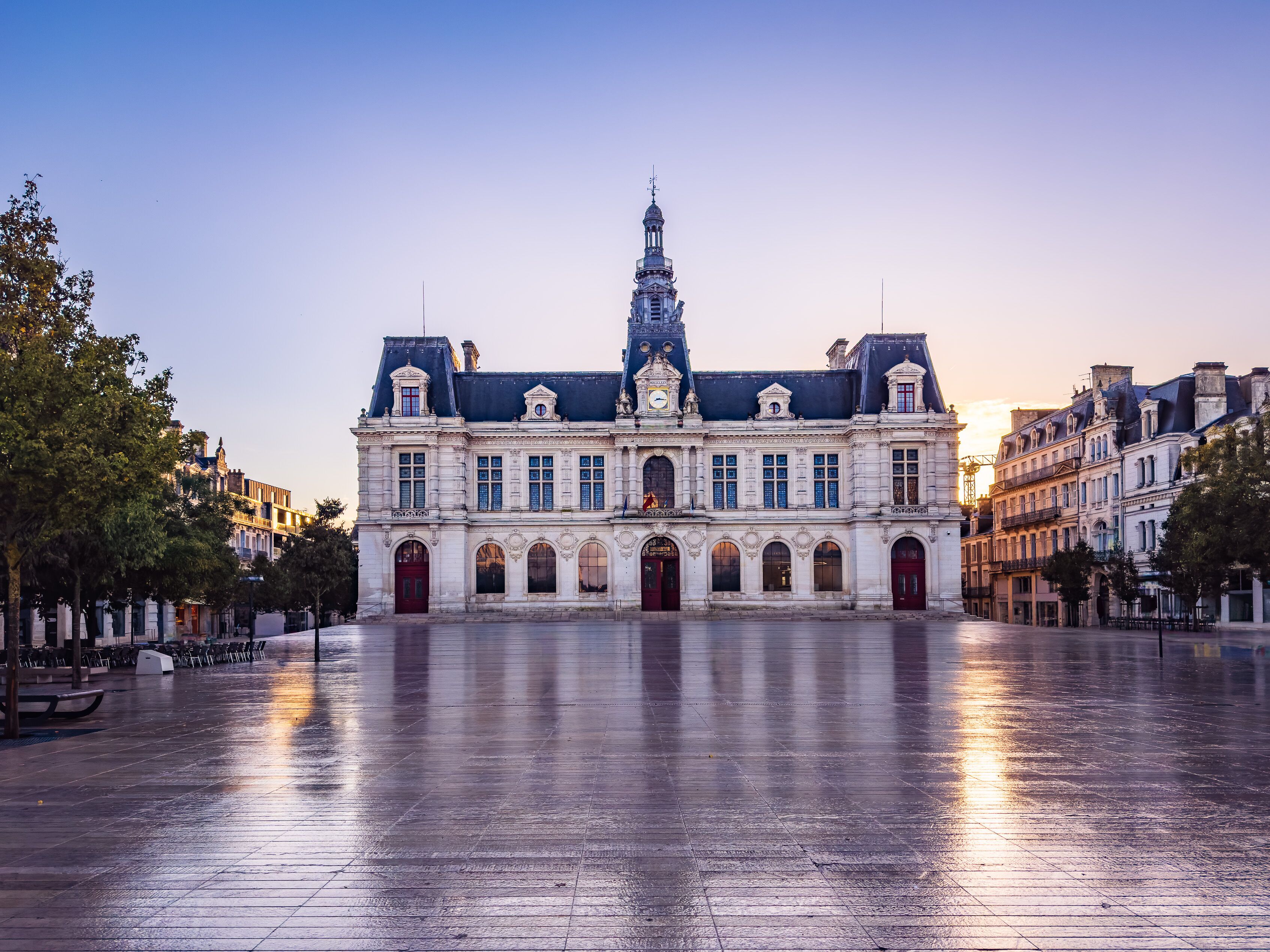 Poitiers City Hall in Poitiers, France