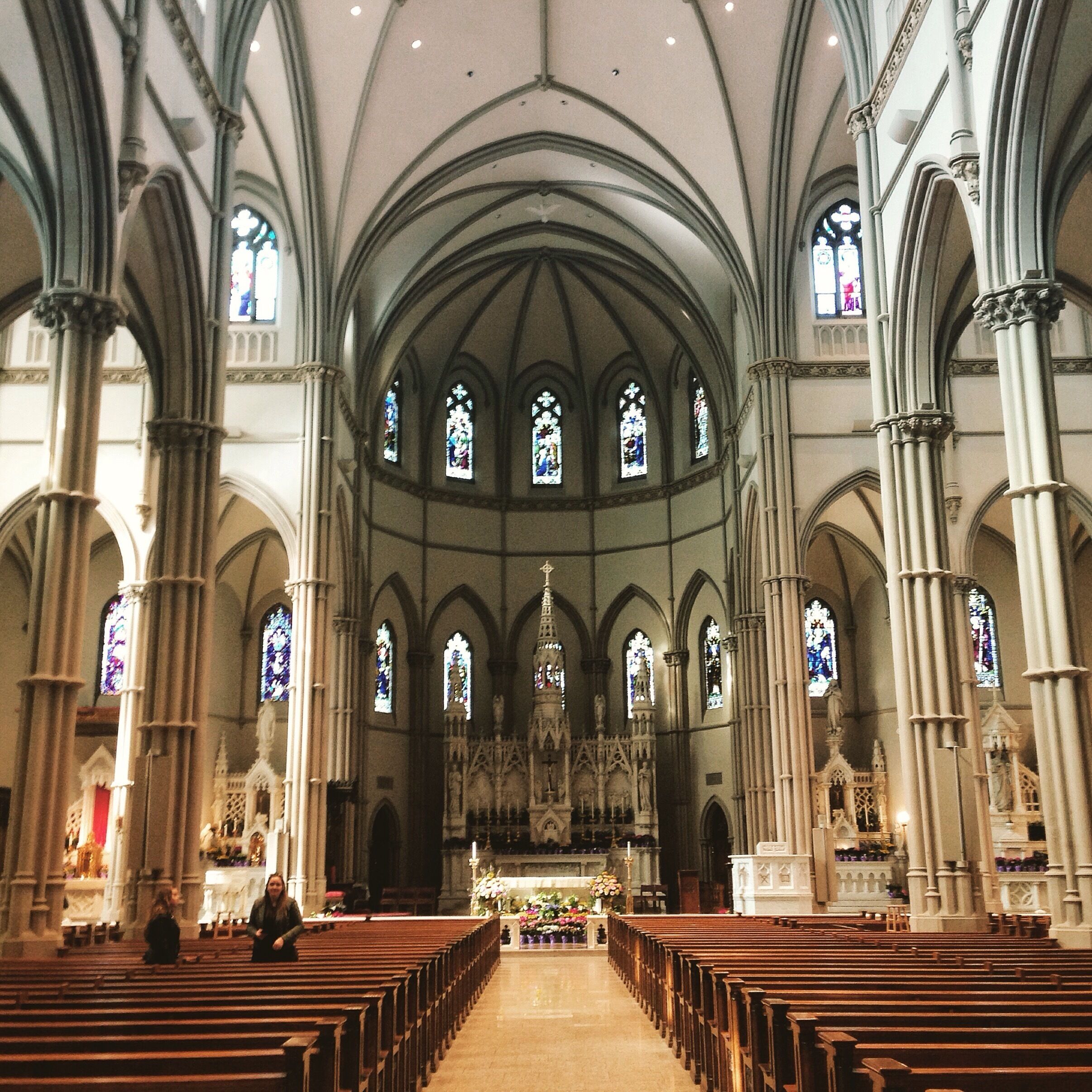 Had a great weekend in Pittsburgh for Easter visiting friends. This is a picture of St. Paul's Cathedral just off the campus of the University of Pittsburgh. #architecture
#weekendgetaway