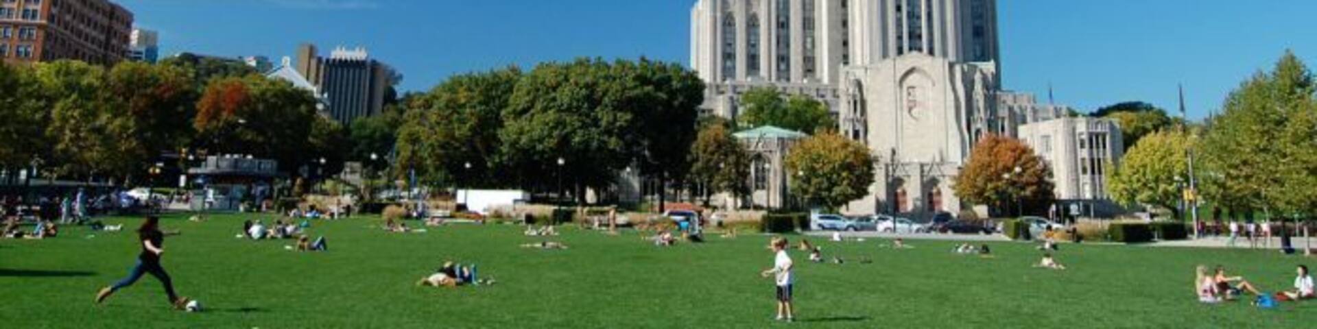 The Cathedral of Learning is what all schools should look like. When you take a class in this building you feel a higher calling #StunningStructures
