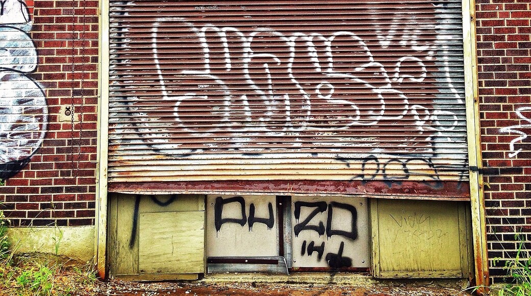 Abandoned building in Pittsburgh. I was on a mission to see all of the graffiti and street art for a photo book that I'm putting together. #abandonedplaces #streetart #urbanart
#graffiti