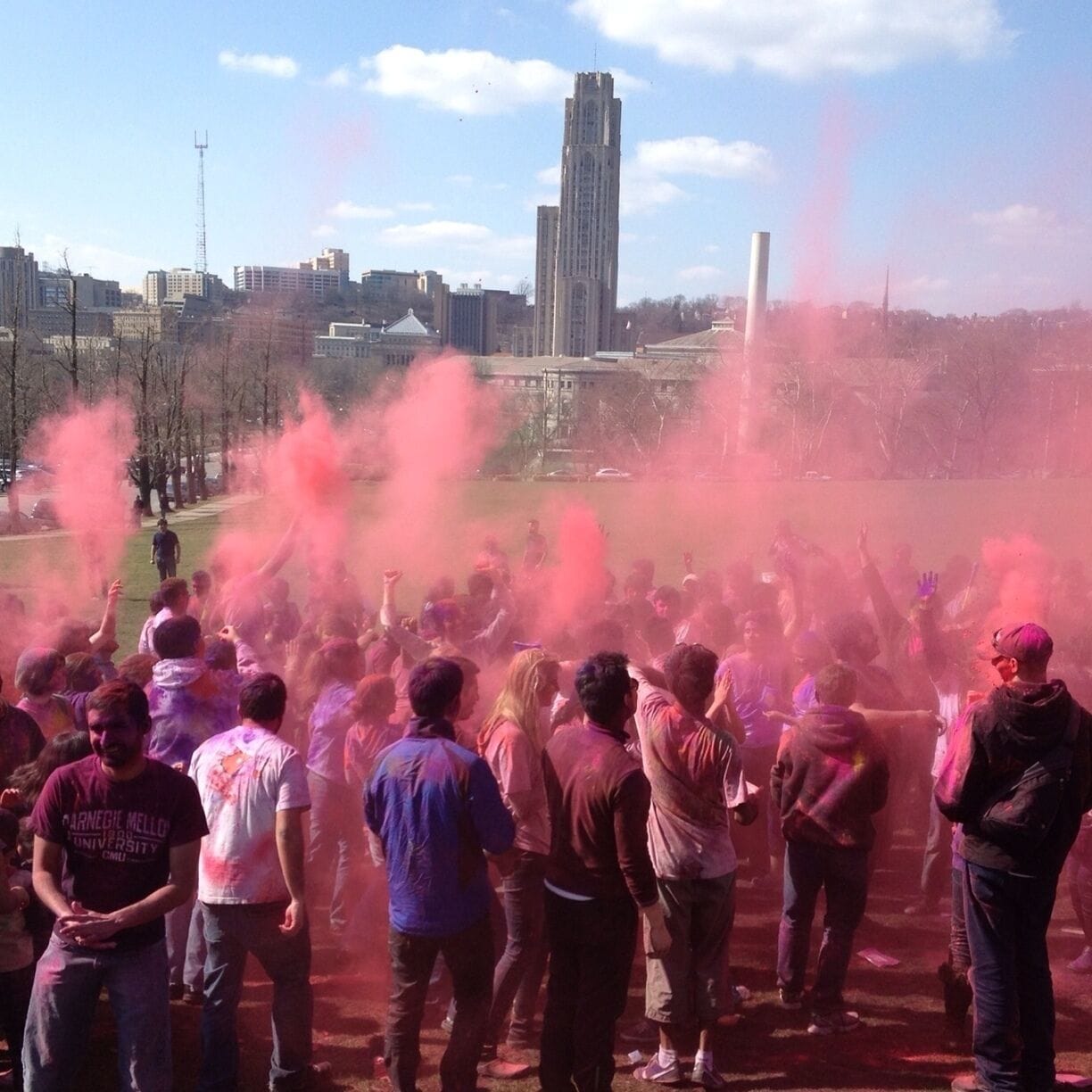 The Holi Day Festival that takes place in March at Schenley Field and supports CRY, is an event you don't want to miss. 