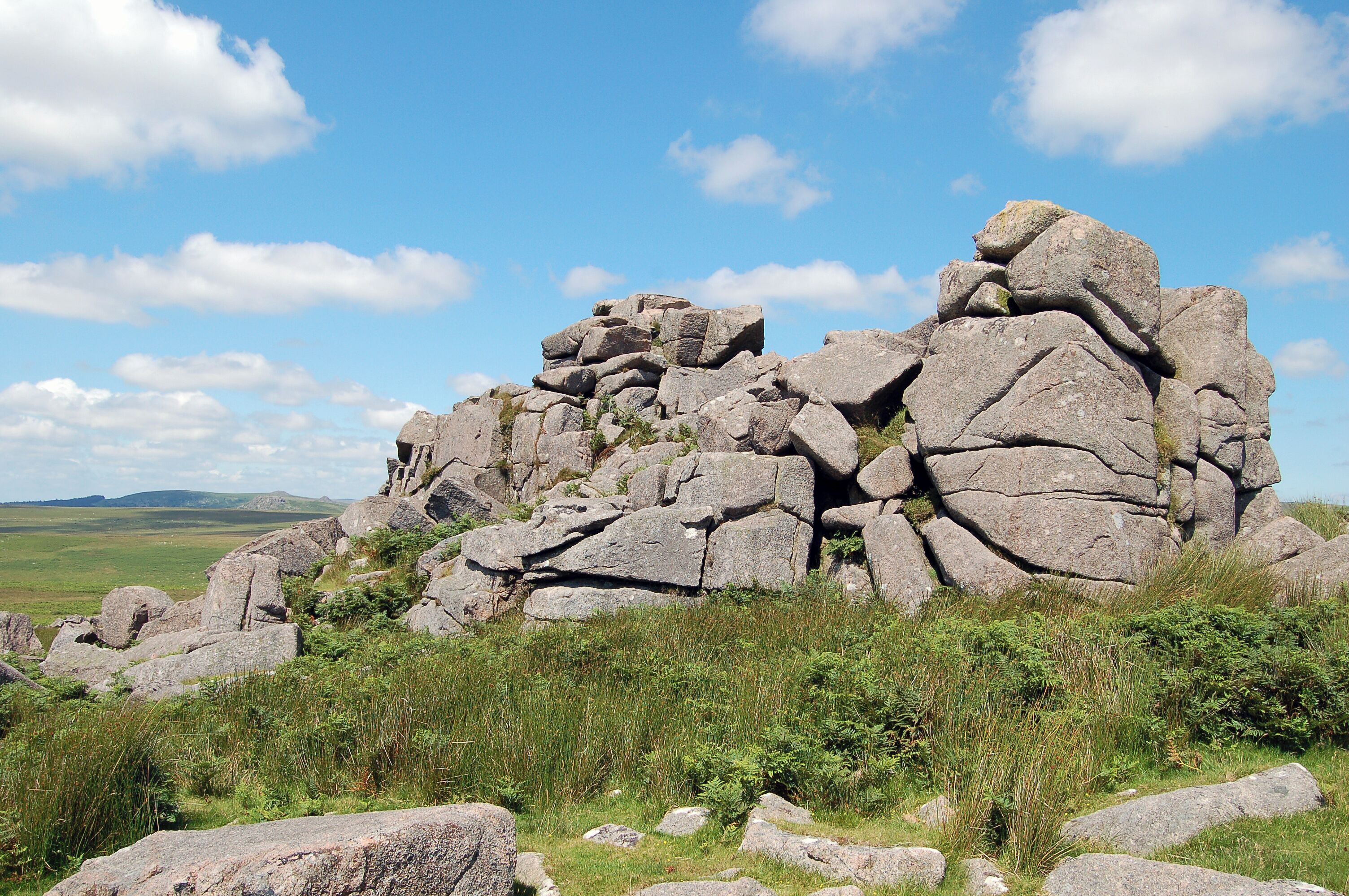 Little Trowlesworthy Tor on Lee Moor, near Cadover Bridge.