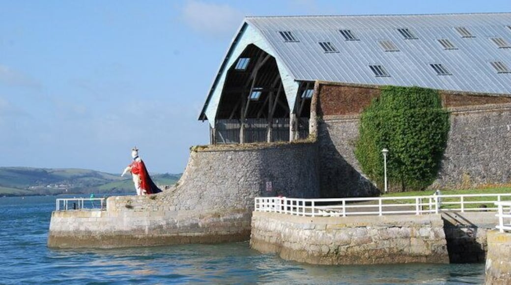 Ancient Dockyard This was the first Dockyard built at Devonport.At a point just west of Mutton Cove,which used to be called Point Forward.It was built between 1690-1698. Some years ago a new roof was installed to protect it.