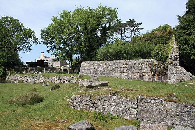 Shaugh Prior: old China clay works at Wotter 2 Disused and derelict China clay structures on Lea Moor