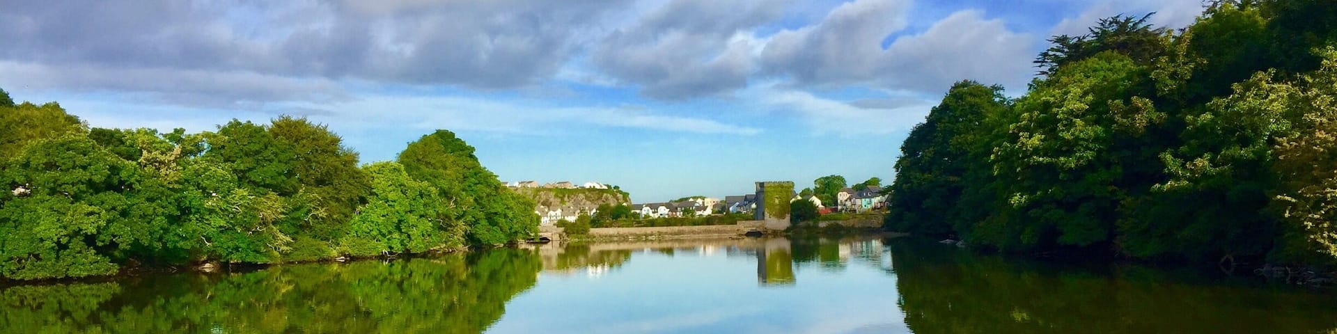 Park in the suburbs of Plymouth.