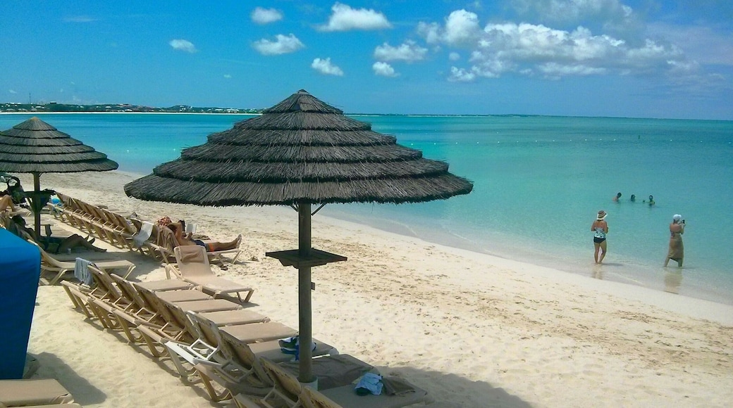 White sand beach on a perfect day!