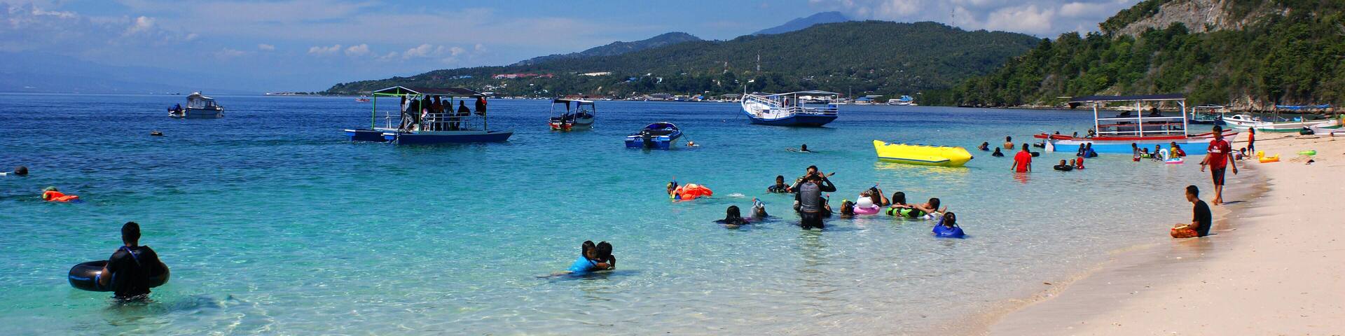 T7AEK0 Pantai Tanjung Karang Beach, Donggala, Palu, Central Sulawesi, Indonesia