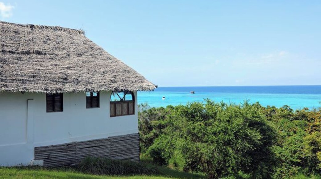 This is the room and a view out to the Indian ocean and the Underwater room far out there. I am not a beach person normally but staying here was amazing and the underwater room was beyond belief
