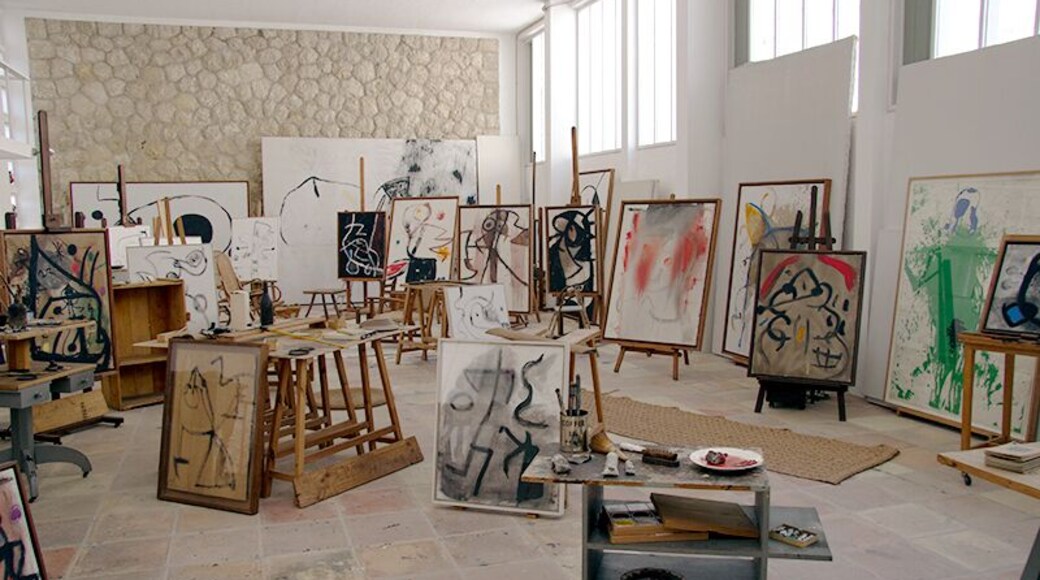 The inspiring atelier of Joan Míro in Plama de Mallorca, Spaim