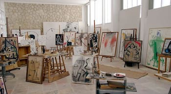 The inspiring atelier of Joan Míro in Plama de Mallorca, Spaim