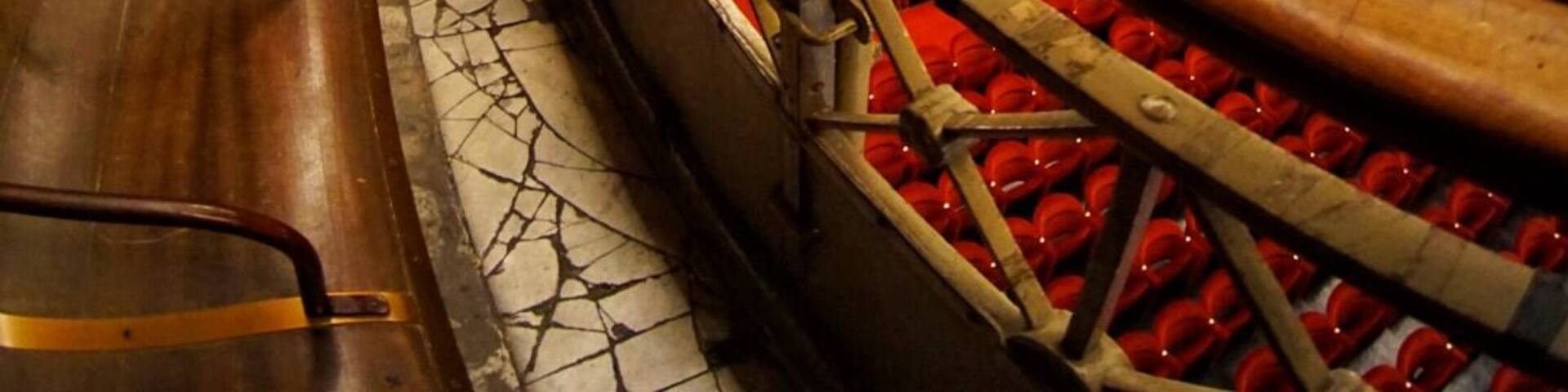 Another image from the tour of Politeama Garibaldi theater.
Taken on a Sony a6000 with a 7artisans fisheye lens.