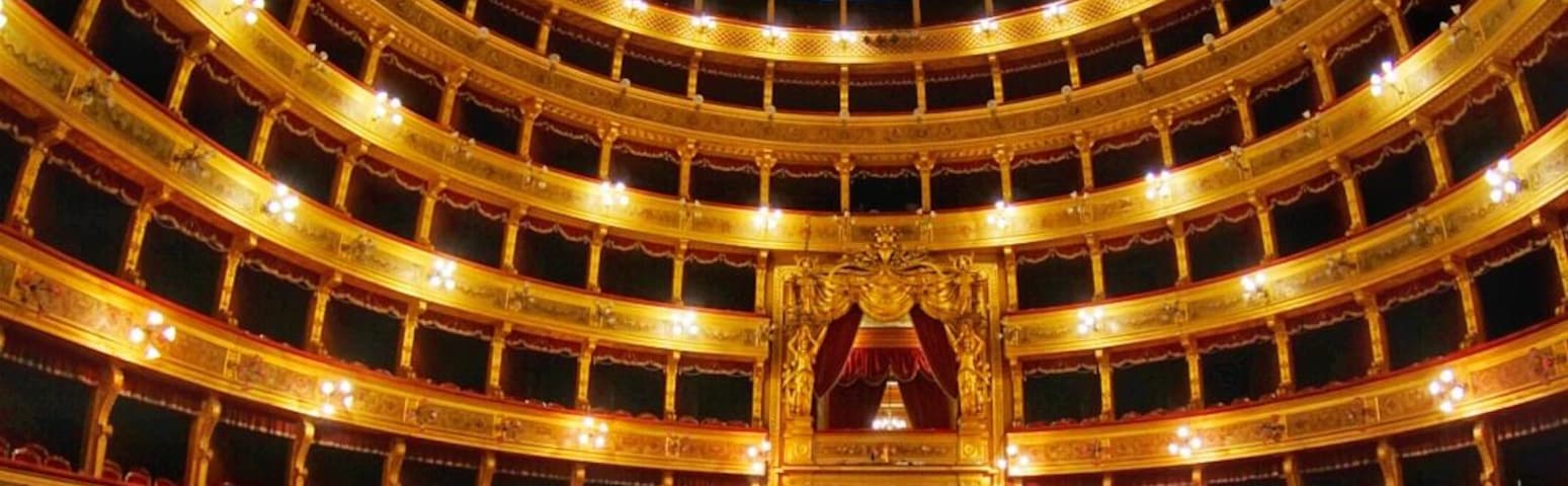 Stunning interior of the Massimo Theater  Palermo.
Well worth a visit.
Taken on a Sony a6000 & a 7artisans fish eye lens.