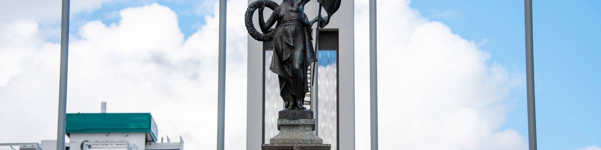 Soldiers Memorial in "The Square Park" - Palmerston North - New Zealand