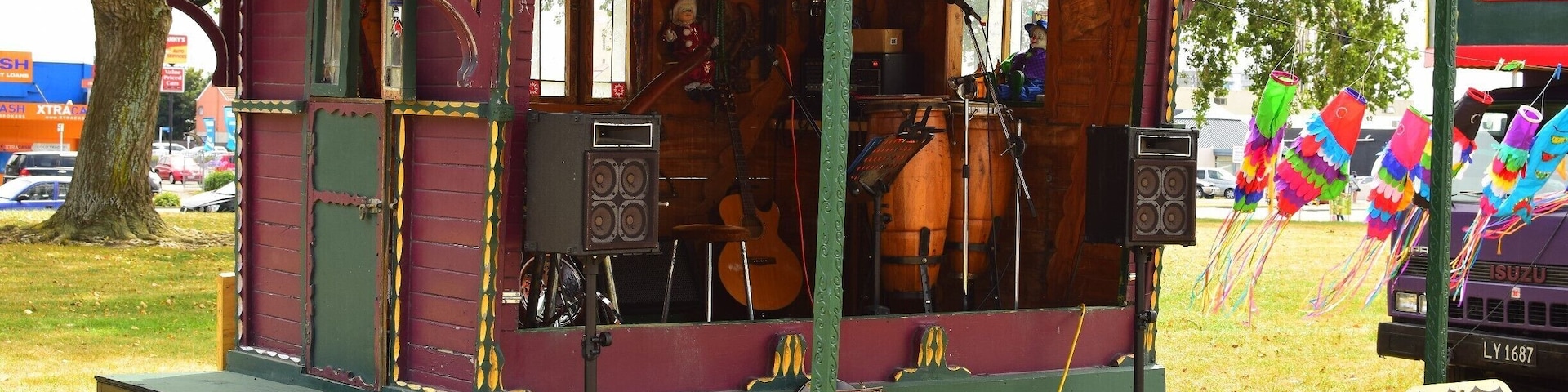 The Gypsy Fare which moves around the country. Always good to go and see what they are selling.