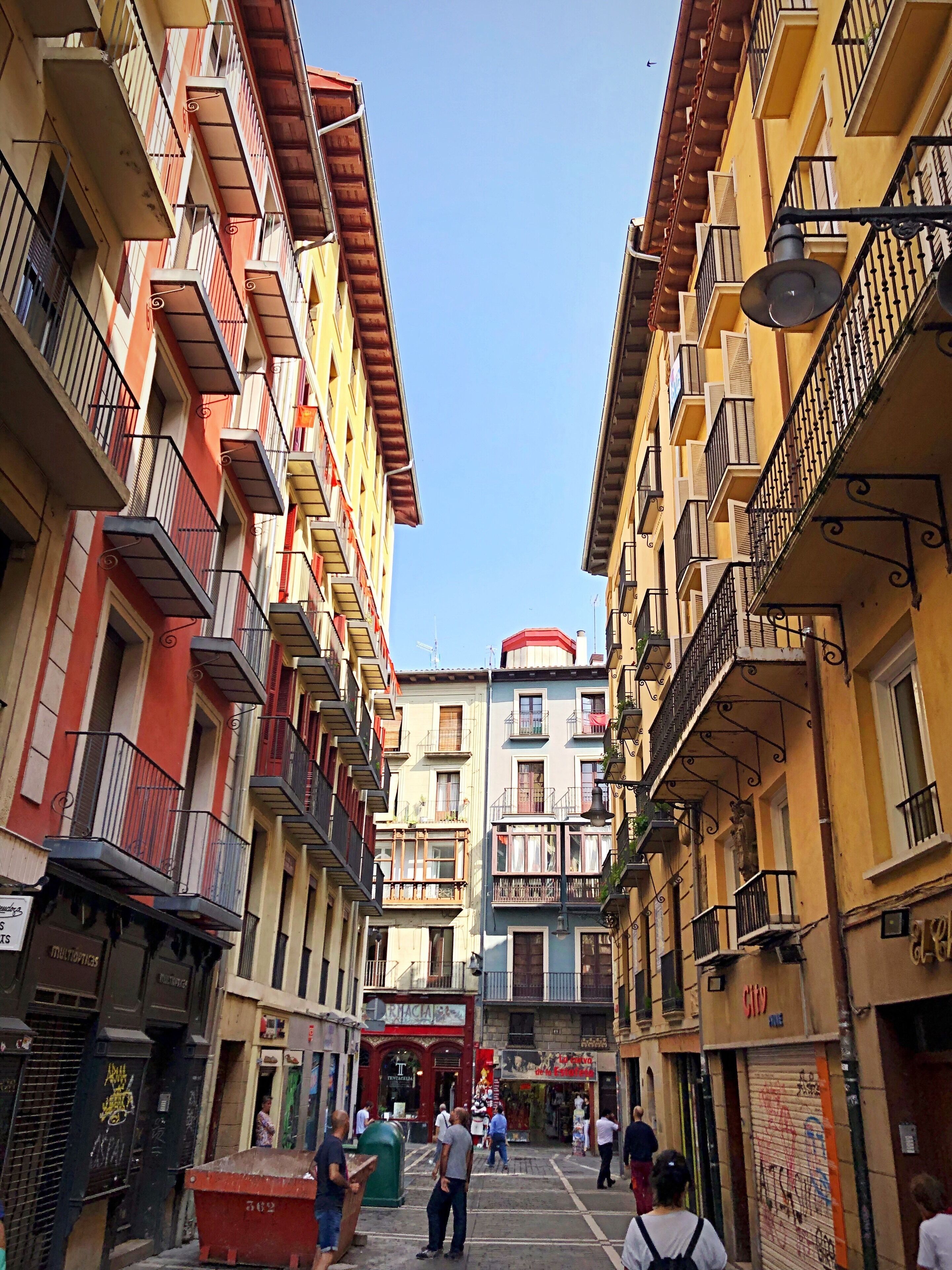 Side street in Pamplona
