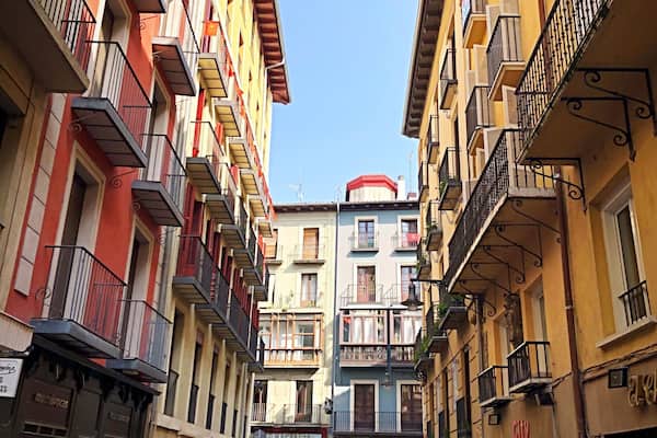 Side street in Pamplona