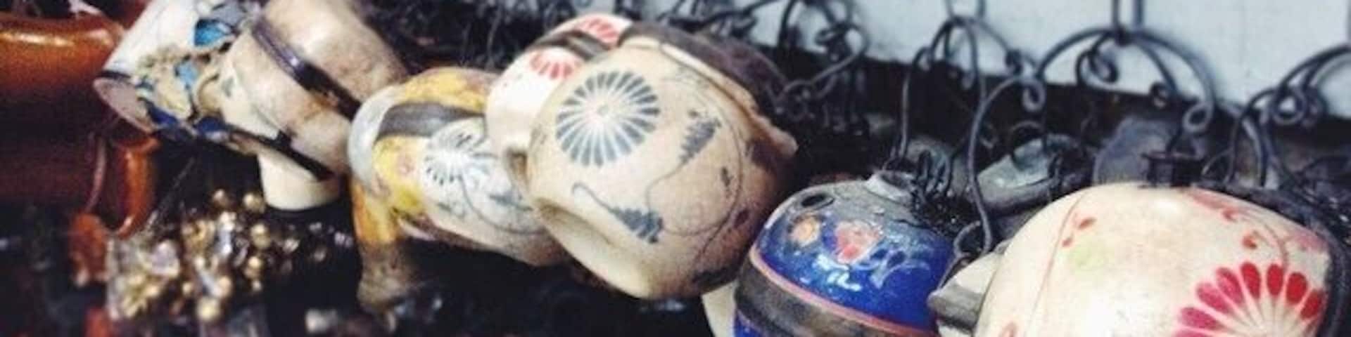 Russian Market or Tuol Tom Poung Market has unique antiques, souvenirs, household items, a wet market, clothes under one roof. It can get hot here though as they are housed under zinc roofs.
More on Traditional Markets in Phnom Penh: http://bit.ly/1L4Y1PH