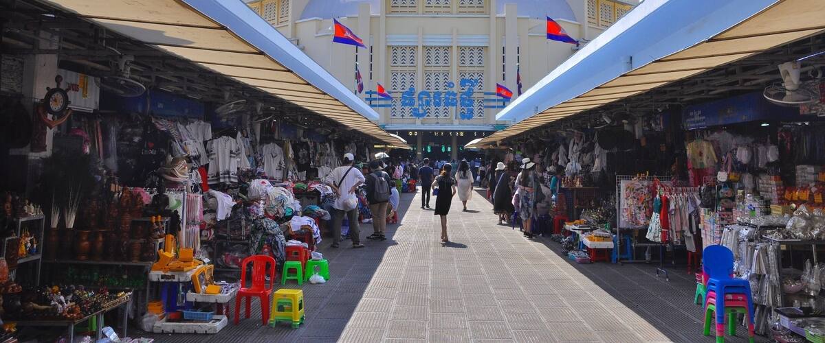 Central Market in Phnom Penh