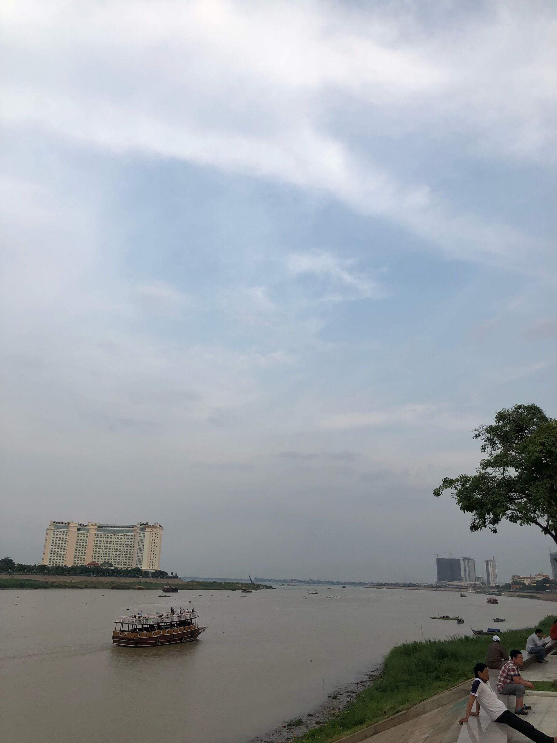 The other side is the Mekong River