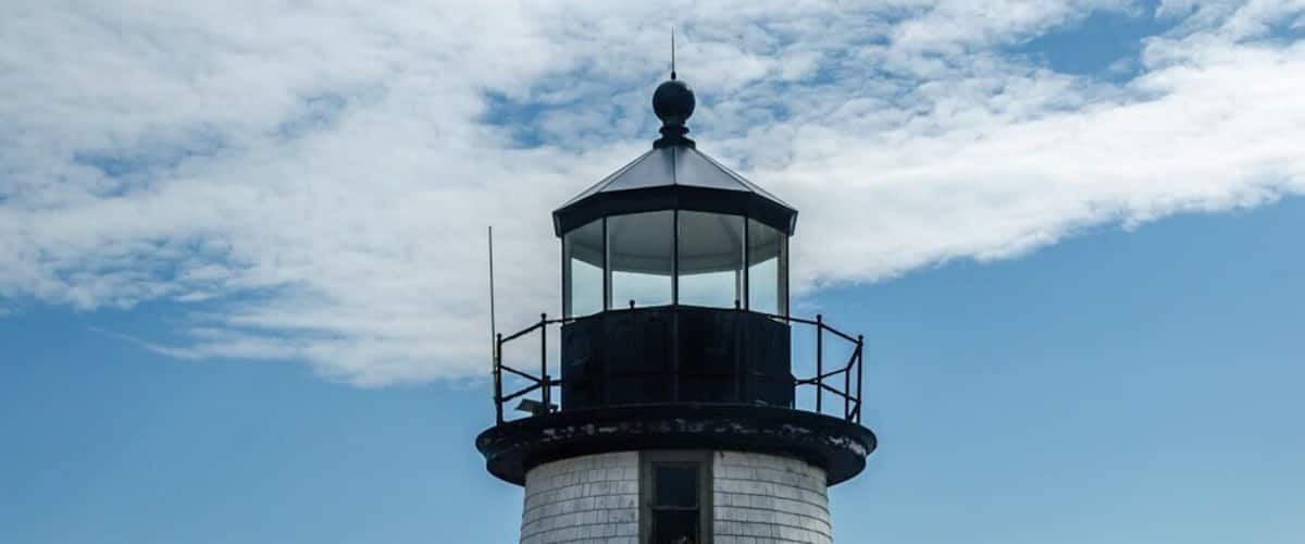 A welcome site as visitors come into the Nantucket Harbour on the ferry.