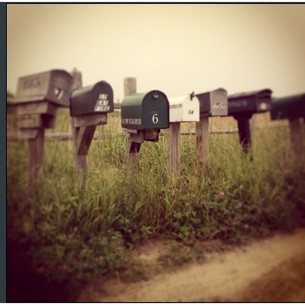 off the beaten path.