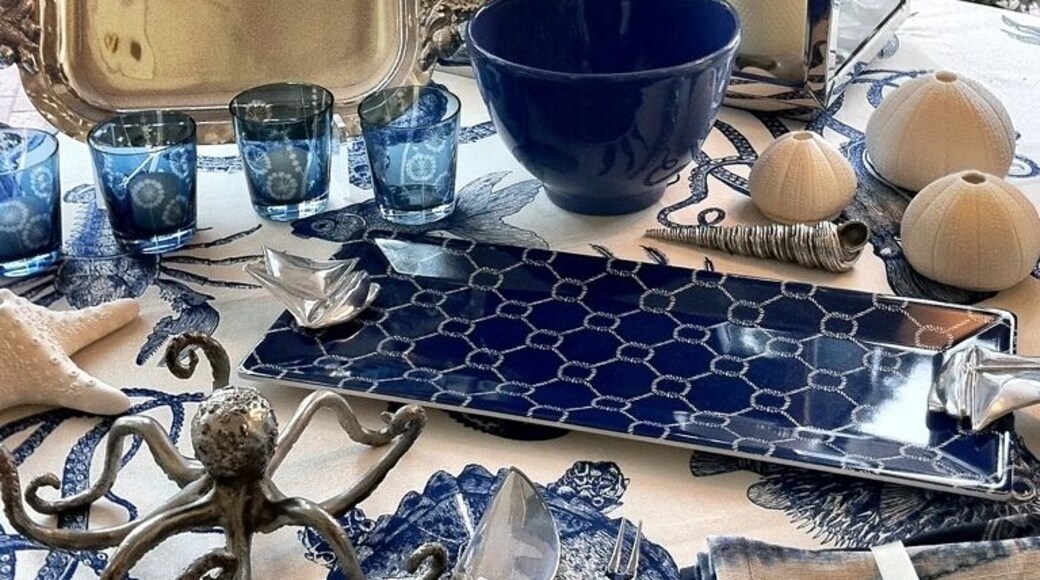 Home decor- kitchen and bedroom. Very Nantucket!