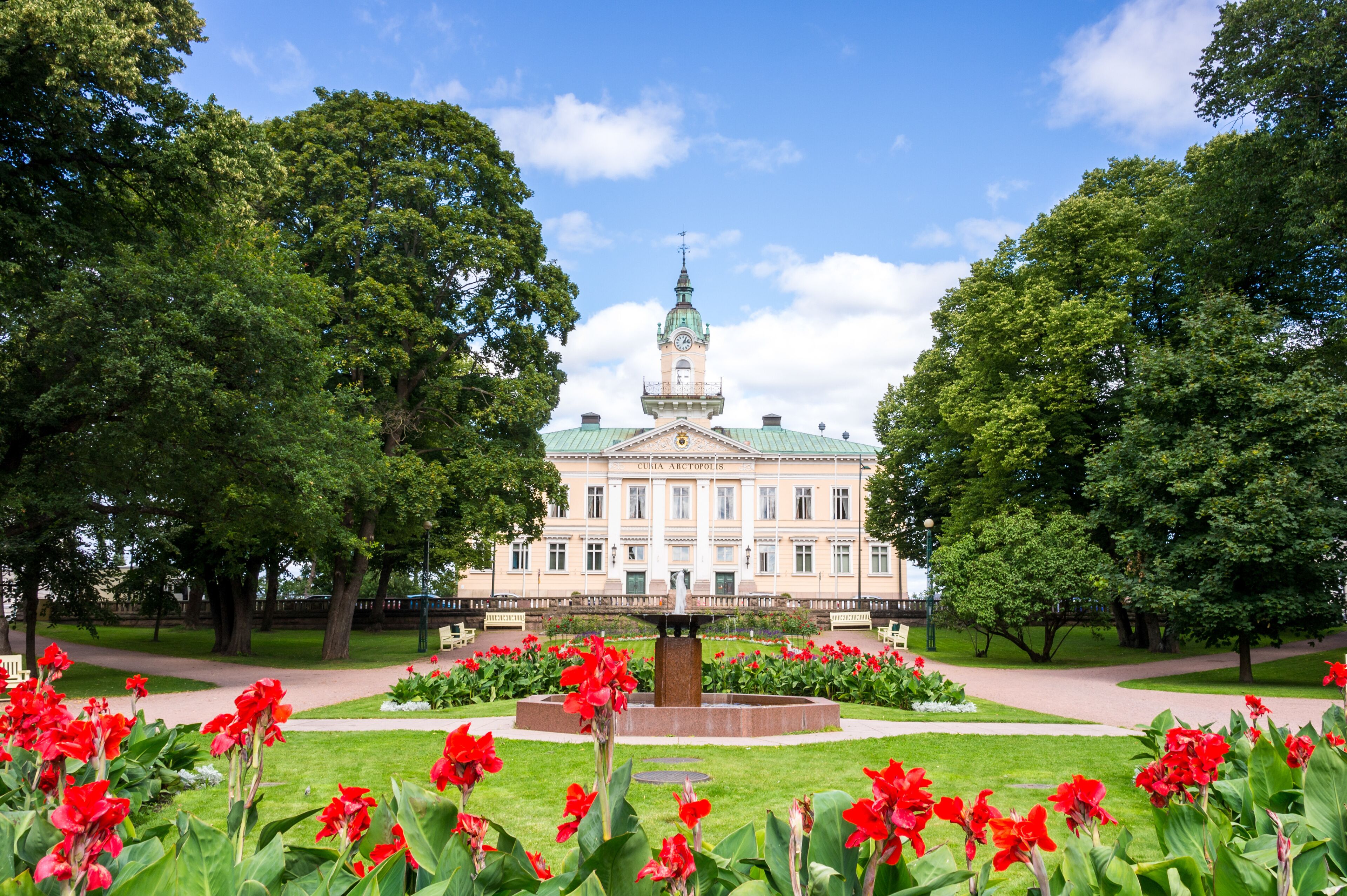 Town Hall in Pori, Finland
