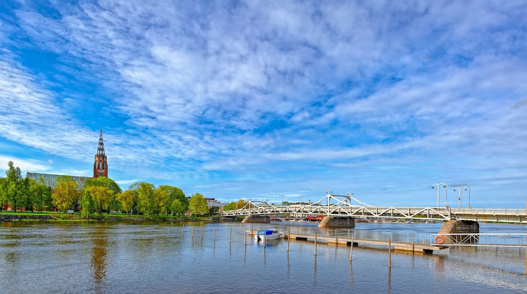 Kokemanjoki river in Pori, Finland