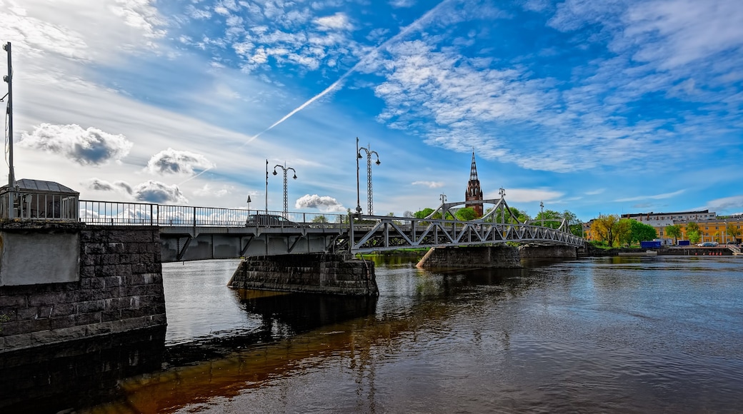 Kokemanjoki river in Pori, Finland