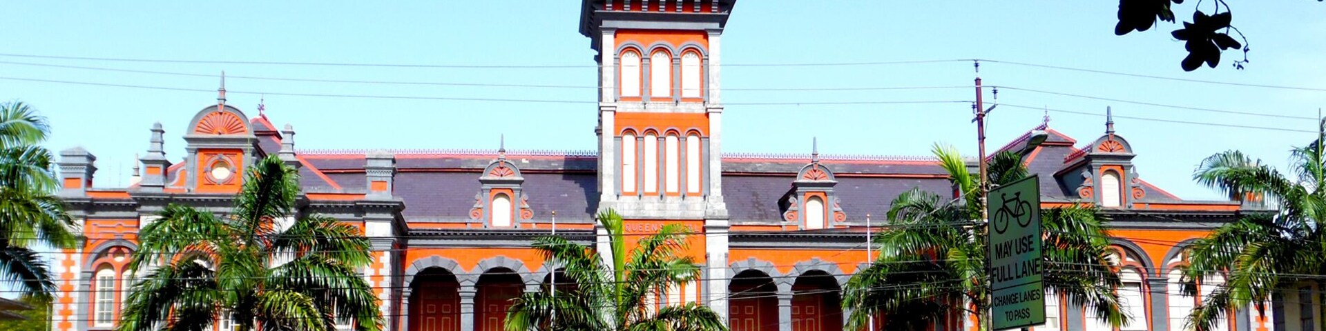 The building, which is home to one of the top colleges in Trinidad and Tobago, Queen's Royal College or known locally as QRC, was opened in 1904. One of the most striking of the Magnificent Seven the main block was fully restored in 2009 and features a clock tower with a clock that chimes. Check out the rest of the The Magnificent 7 buildings in Trinidad and Tobago. http://travelwith2ofus.com/the-magnificent-7-a-visitors-delight-in-trinidad-and-tobago.php
#travel #Architecture #StunningStructures #TrinidadAndTobago #Caribbean #Buildings